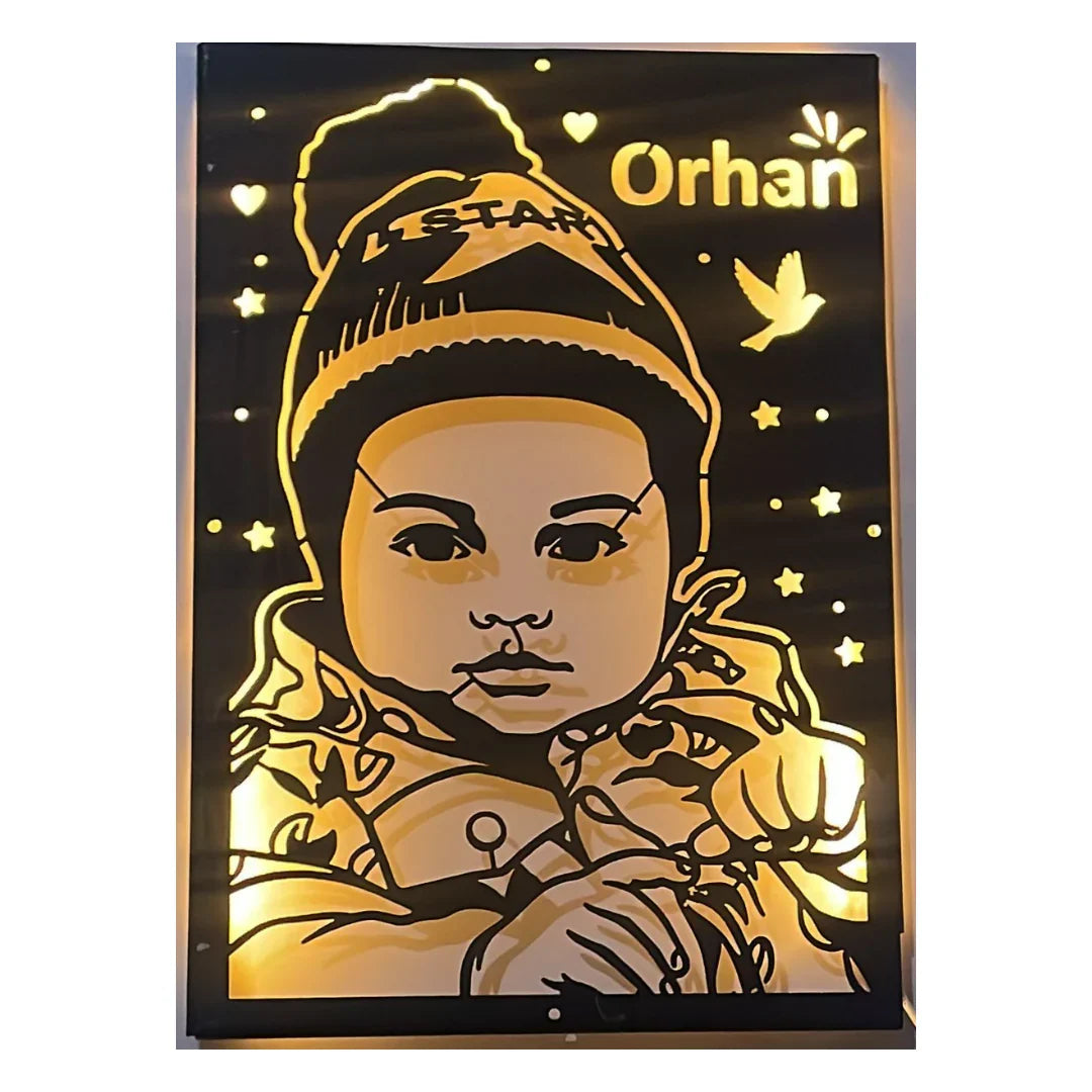 Customize Photo Metal Frame | Create a Unique Gift for Your Loved Ones ❤️