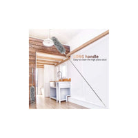 Extendable Microfiber Duster with Telescopic Handle | Long Reach, Bendable Head & Washable Cleaner