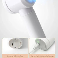 5-in-1 Rechargeable Magic Brush | Handheld Electric Scrubber | 360° Rotating with 3 Replaceable Multipurpose Brush Heads