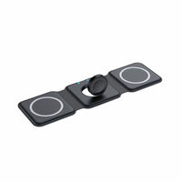 3-in-1 Foldable Magnetic Wireless Charger 15W Charging Station for iPhone Apple Watch and AirPods