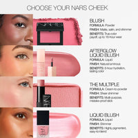 Behave | NARS Afterglow Liquid Blush 7ml Buildable Hydrating Blush with Sodium Hyaluronate and Vegan Protein