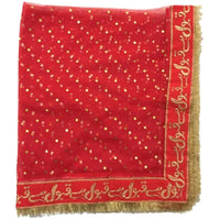 Qabool Hai Bridal Embroidered Net Dupatta | Nikah & Wedding Special | Premium Fancy Bridal Wear