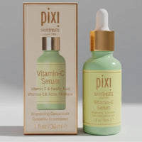 Pixi Vitamin C Brightening Serum with Ferulic Acid & Probiotics | Antioxidant Glow & Barrier Support
