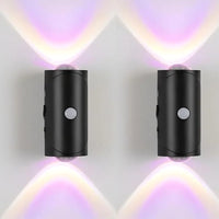 LED Night Light with Motion Sensor | Rechargeable Wireless Wall Lamp | Dimmable Smart Night Light | Magnetic Indoor & Outdoor Wall Light