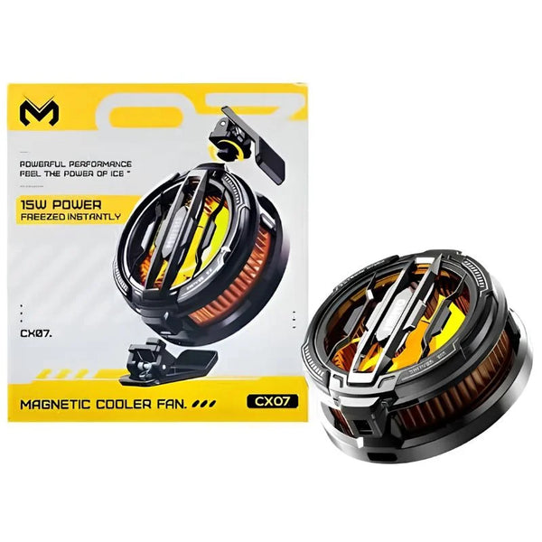 MEMO CX07  Mobile Cooling Fan 15W | Semiconductor Phone Cooler for Gaming | Magnetic Mobile Radiator for Android & iPhone
