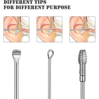6-Piece Ear Wax Cleaning Kit |  Portable & Easy to Use