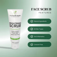 Brightening Glow Kit by The Health Healer | Face Wash, Scrub & Night Cream Set